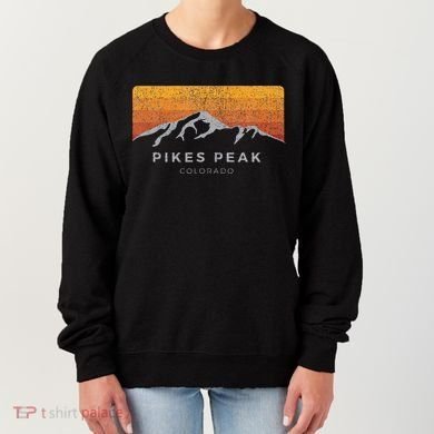 Distressed Colorado Pikes Peak Summer Edition Women's Sweatshirt