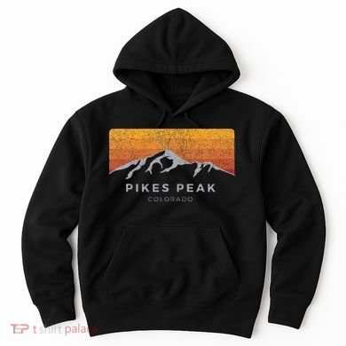 Distressed Colorado Pikes Peak Summer Edition Hoodie