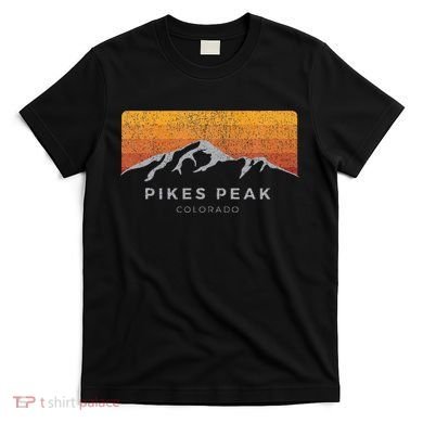 Distressed Colorado Pikes Peak Summer Edition T-Shirt