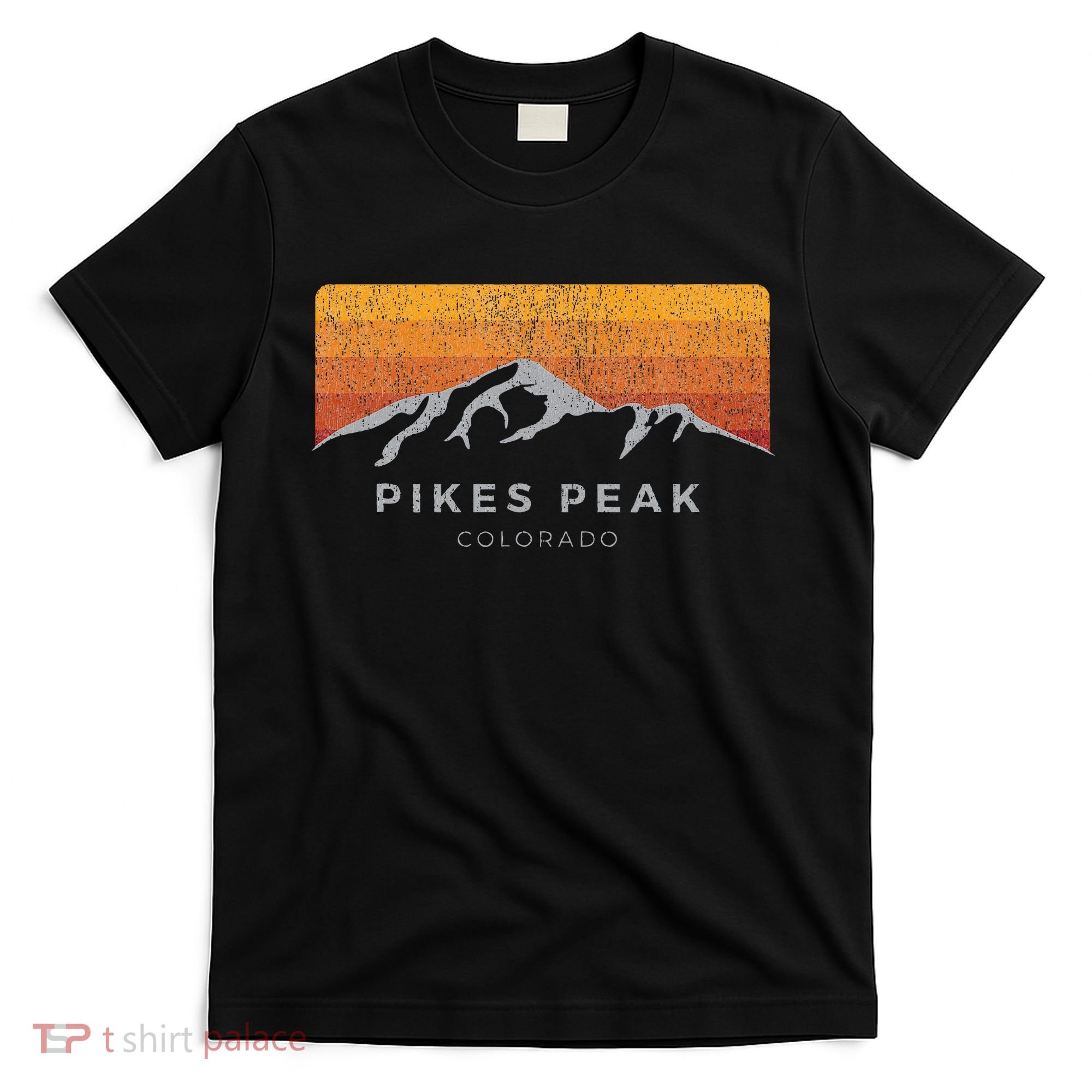 Distressed Colorado Pikes Peak Summer Edition T-Shirt