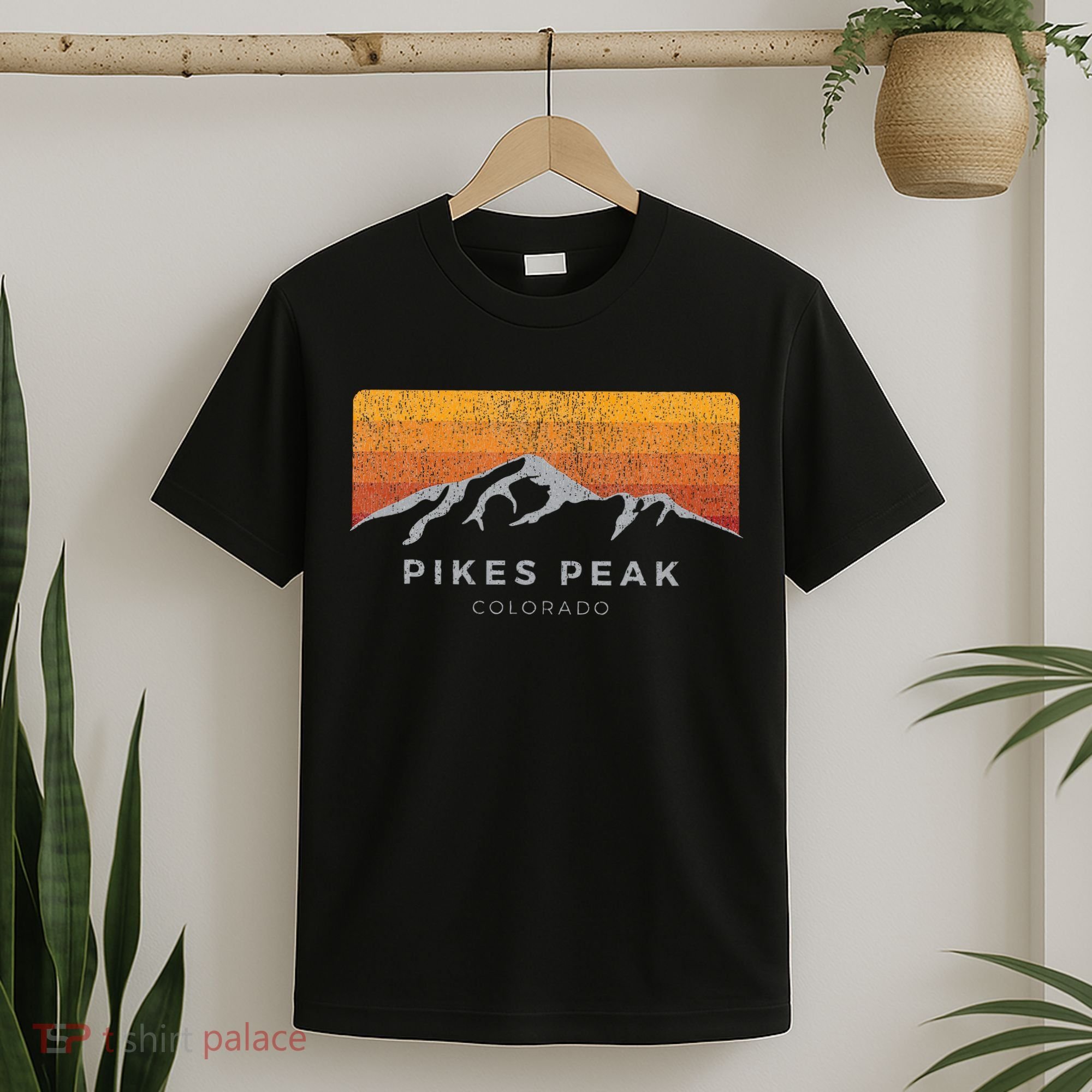 Distressed Colorado Pikes Peak Summer Edition T-Shirt