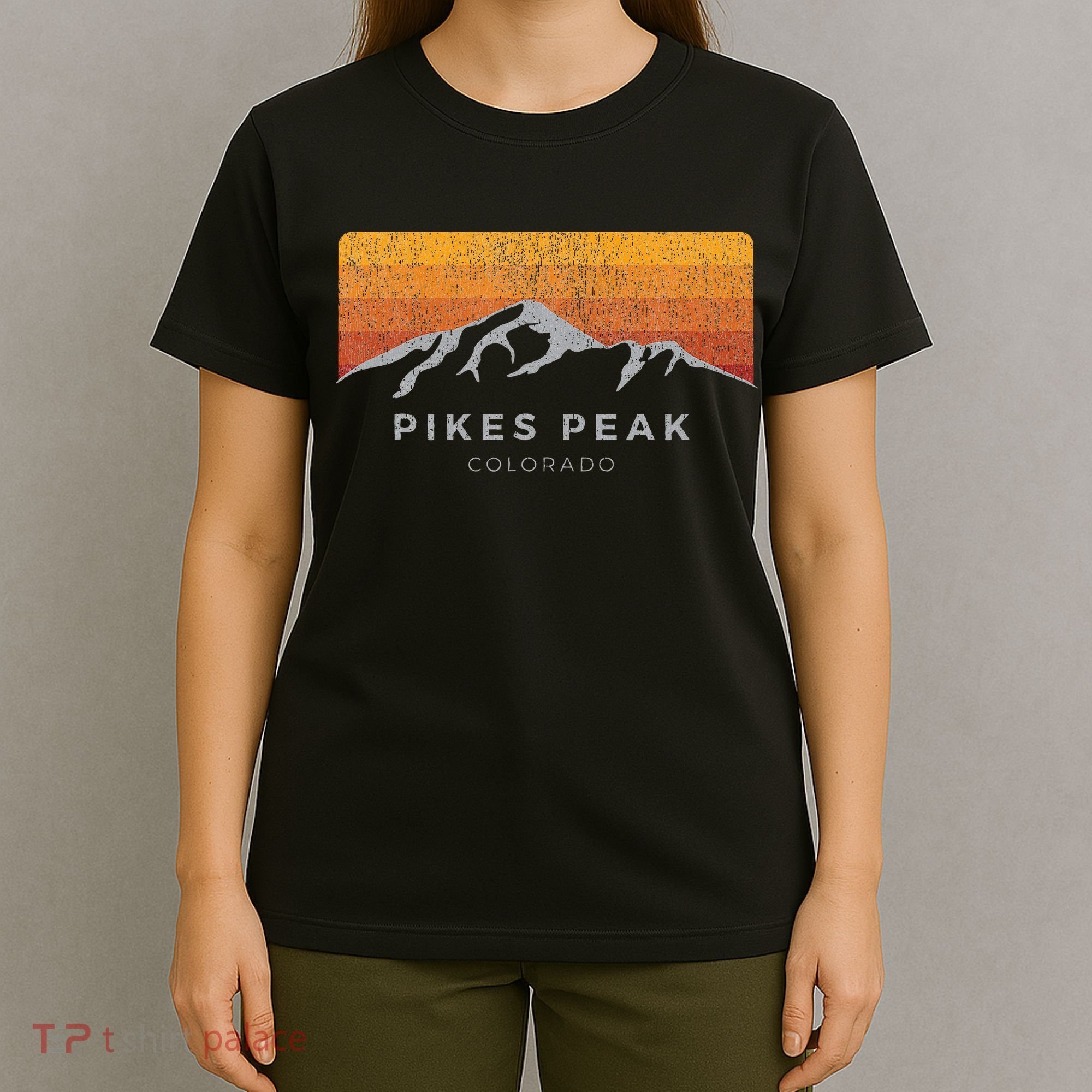 Distressed Colorado Pikes Peak Summer Edition T-Shirt