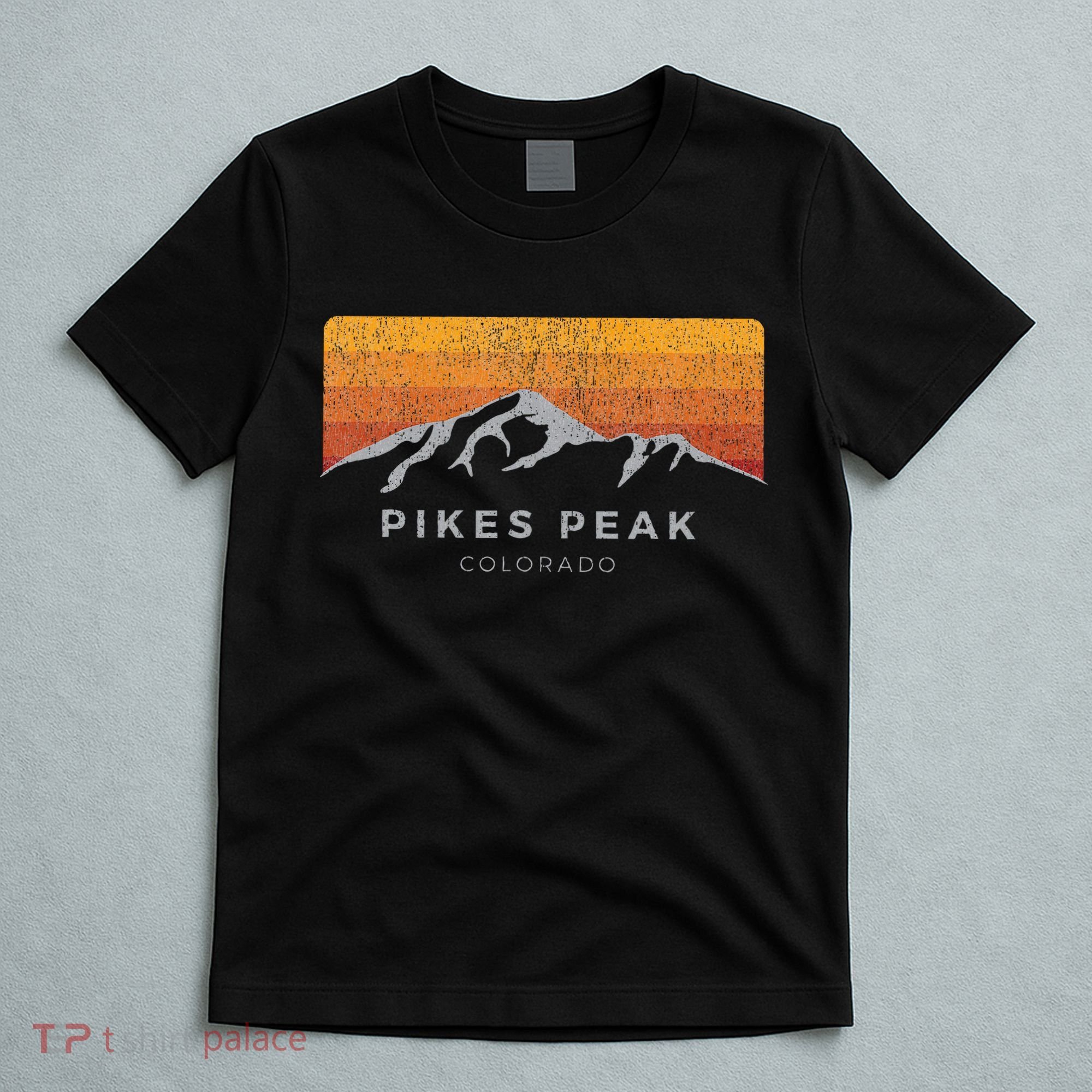 Distressed Colorado Pikes Peak Summer Edition T-Shirt
