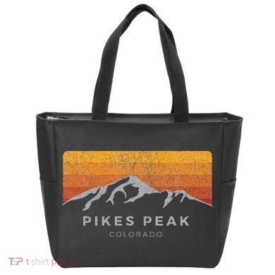 Distressed Colorado Pikes Peak Summer Edition Tote Bag