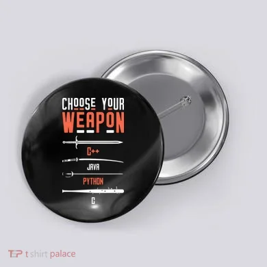 Developer Coder Programming Software Engineer Programmer Button