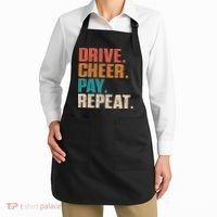 Drive Cheer Pay Repeat Funny Baseball Softball Apron thumb 2