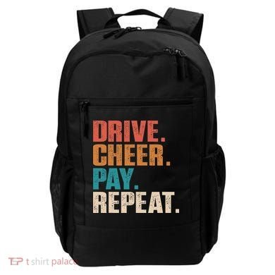 Drive Cheer Pay Repeat Funny Baseball Softball Backpack