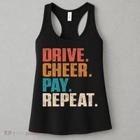 Drive Cheer Pay Repeat Funny Baseball Softball Women's Tank Top thumb 3