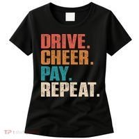 Drive Cheer Pay Repeat Funny Baseball Softball Women's T-Shirt thumb 0