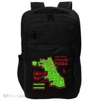 Delicious Chicago Pizza Impact Tech Backpack thumb 0