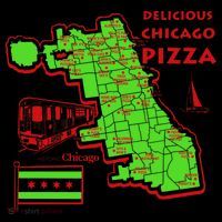 Delicious Chicago Pizza Impact Tech Backpack thumb 2