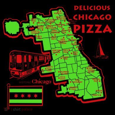 Delicious Chicago Pizza 16oz Travel Tumbler
