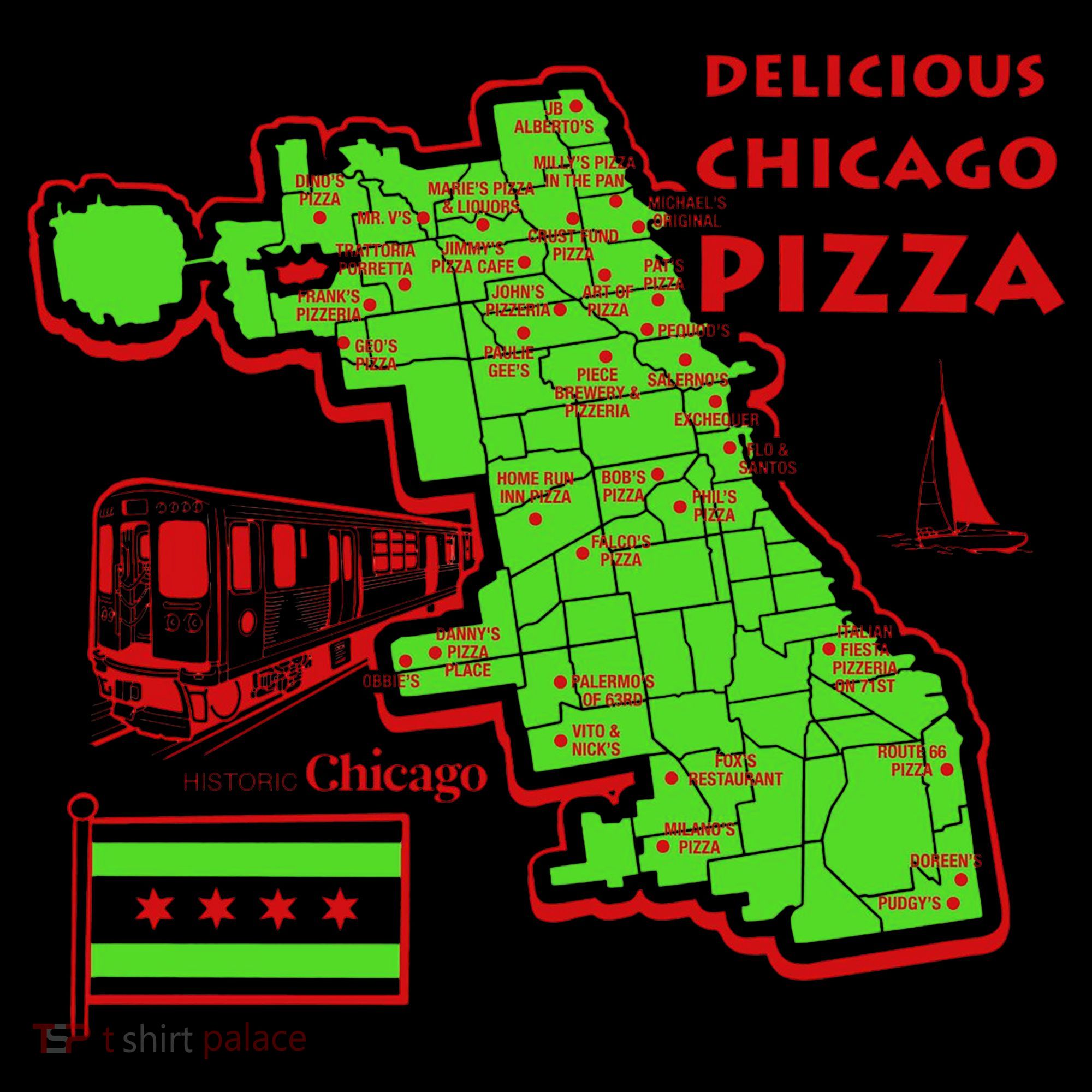 Delicious Chicago Pizza Toddler Hoodie