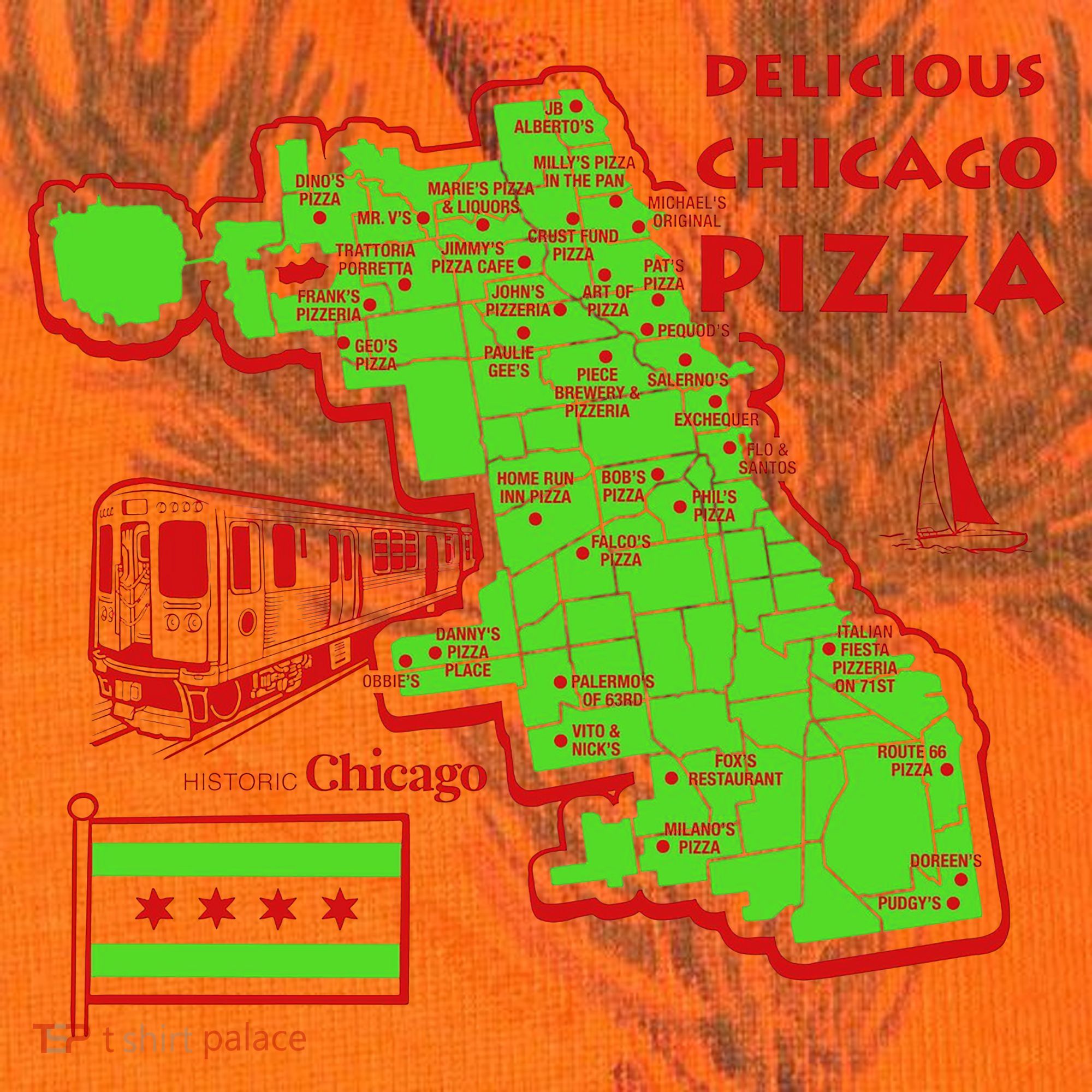 Delicious Chicago Pizza Kati Licensed 12" Camo Cuffed Beanie