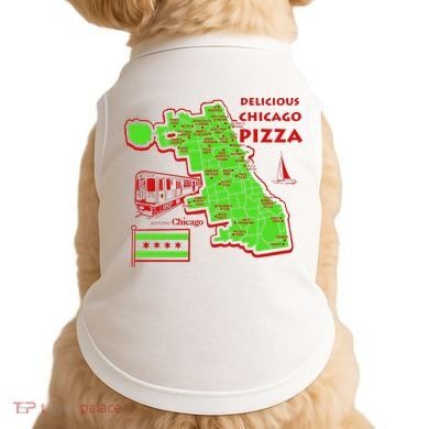 Delicious Chicago Pizza Doggie Tank