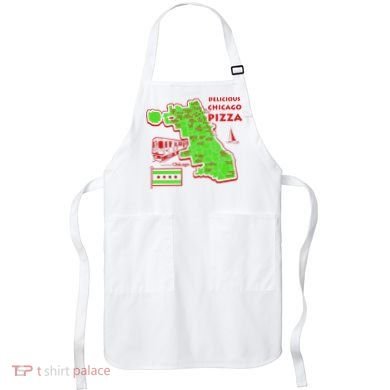 Delicious Chicago Pizza Apron