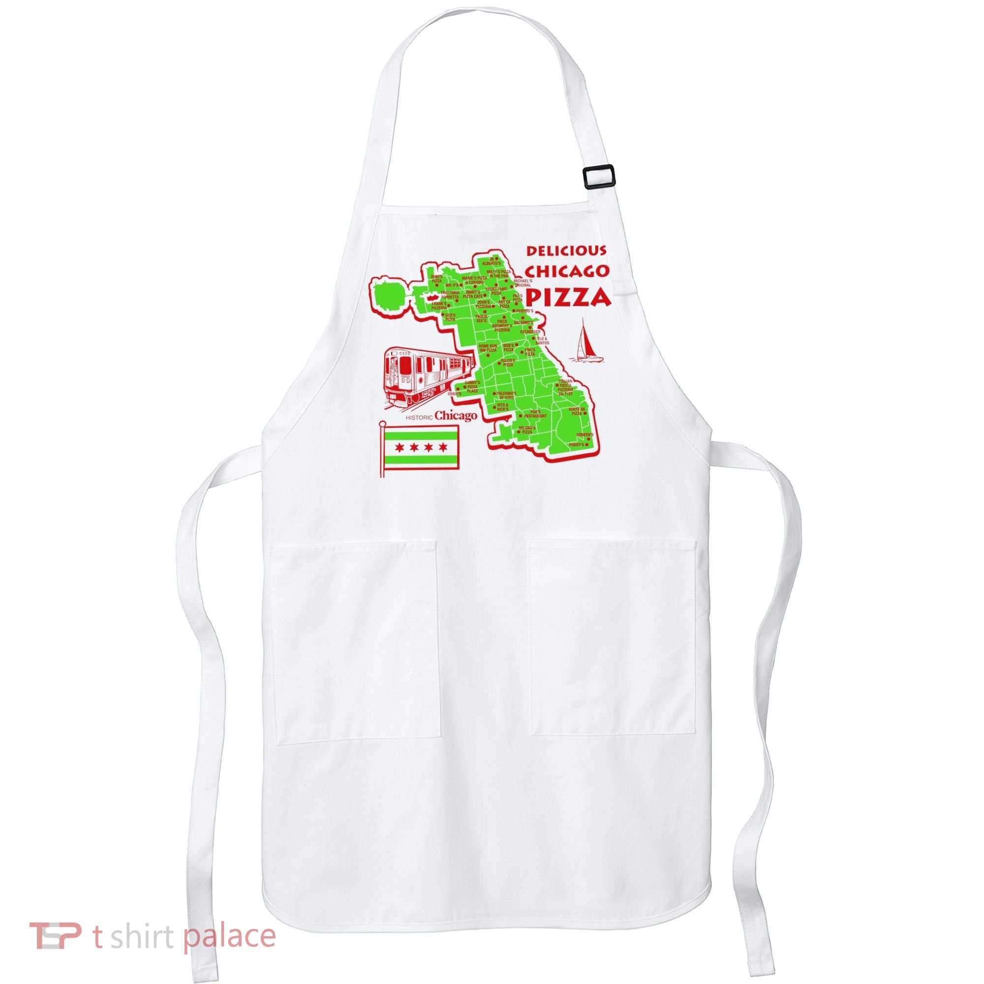 Delicious Chicago Pizza Apron