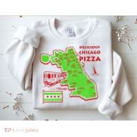 Delicious Chicago Pizza Sweatshirt thumb 2