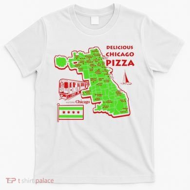 Delicious Chicago Pizza T-Shirt