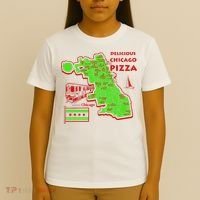 Delicious Chicago Pizza T-Shirt thumb 4