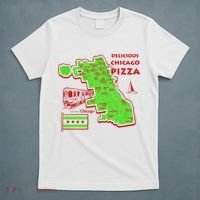 Delicious Chicago Pizza T-Shirt thumb 5