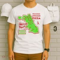 Delicious Chicago Pizza T-Shirt thumb 6