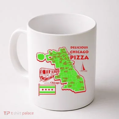 Delicious Chicago Pizza Coffee Mug