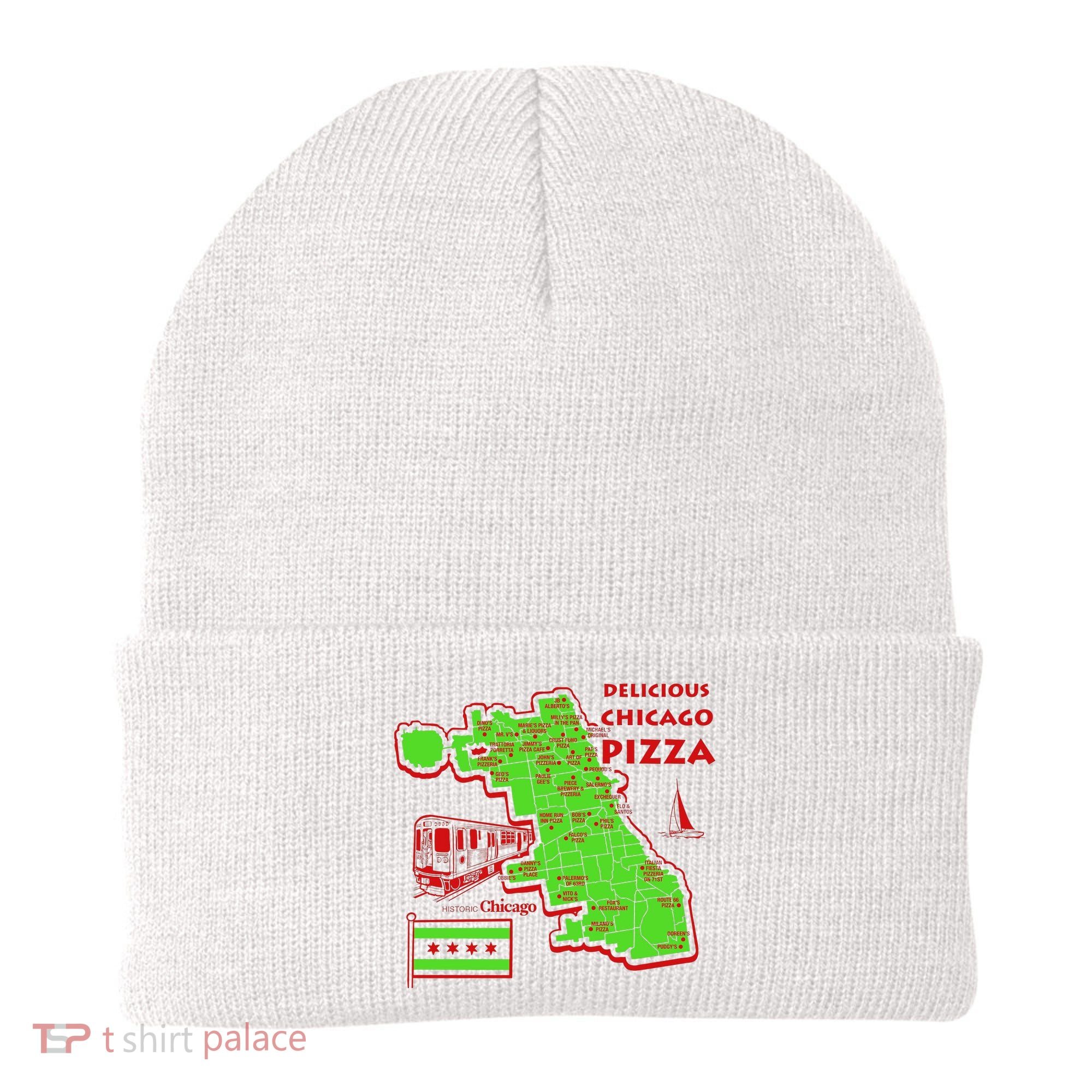 Delicious Chicago Pizza Beanie
