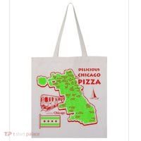 Delicious Chicago Pizza Tote Bag thumb 0