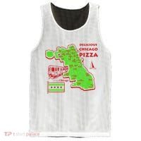 Delicious Chicago Pizza Mesh Reversible Basketball Jersey Tank thumb 0
