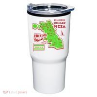 Delicious Chicago Pizza Tumbler thumb 0