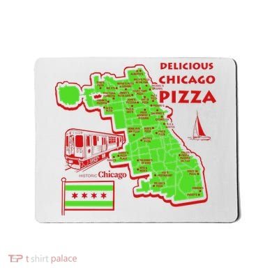Delicious Chicago Pizza Mousepad