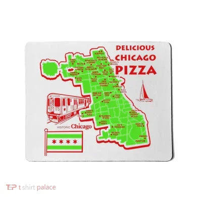 Delicious Chicago Pizza Mousepad