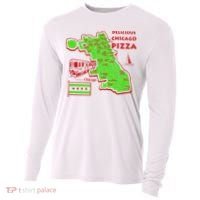 Delicious Chicago Pizza Cooling Performance Long Sleeve Crew thumb 0