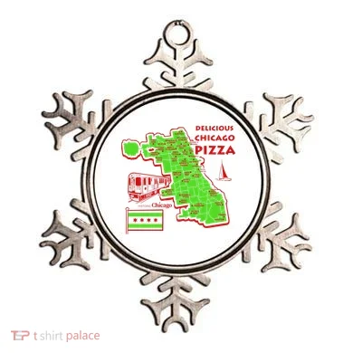 Delicious Chicago Pizza Ornament