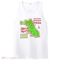 Delicious Chicago Pizza PosiCharge Competitor Tank thumb 0