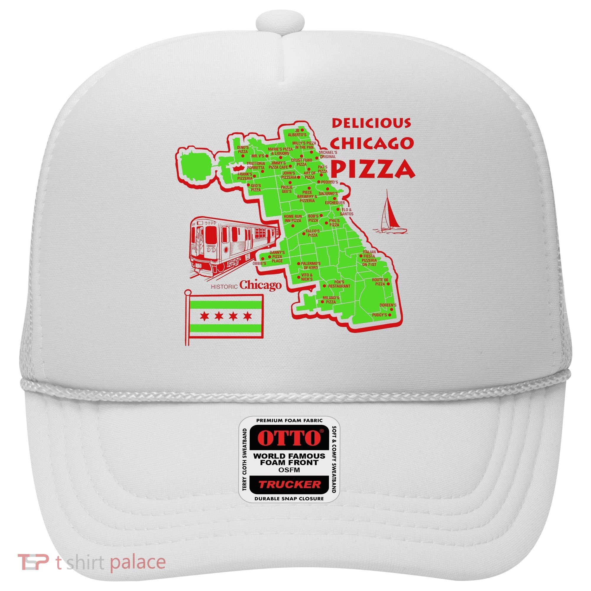 Delicious Chicago Pizza Hat