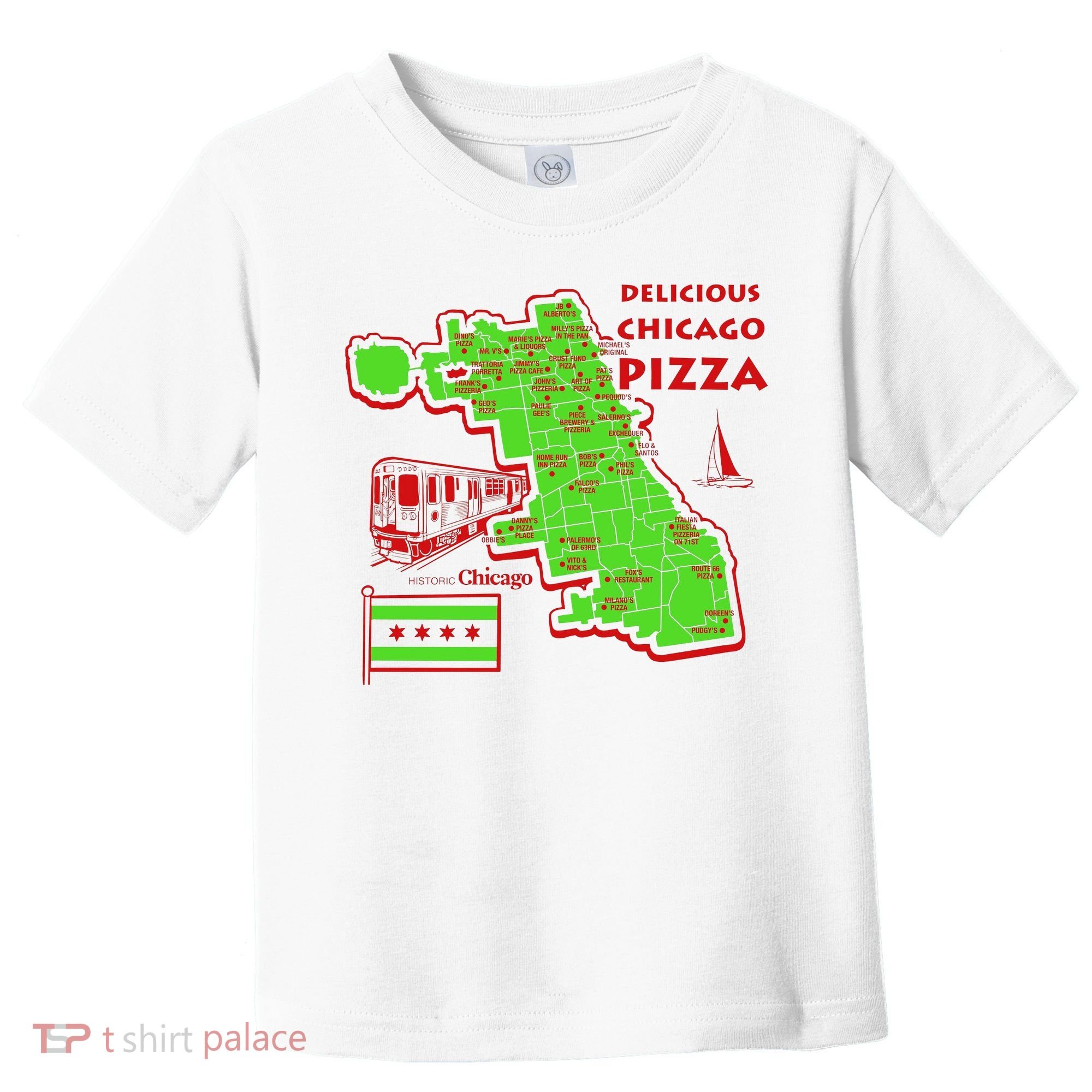 Delicious Chicago Pizza Toddler T-Shirt