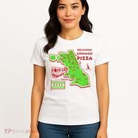 Delicious Chicago Pizza Women's T-Shirt thumb 4