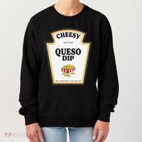 Delicious Cheesy Queso Dip Condiment Costume Party Matching Women's Sweatshirt thumb 0