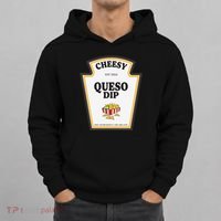 Delicious Cheesy Queso Dip Condiment Costume Party Matching Hoodie thumb 0