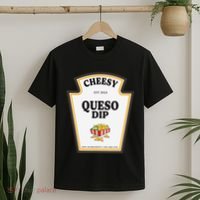 Delicious Cheesy Queso Dip Condiment Costume Party Matching T-Shirt thumb 2