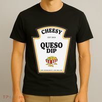 Delicious Cheesy Queso Dip Condiment Costume Party Matching T-Shirt thumb 3