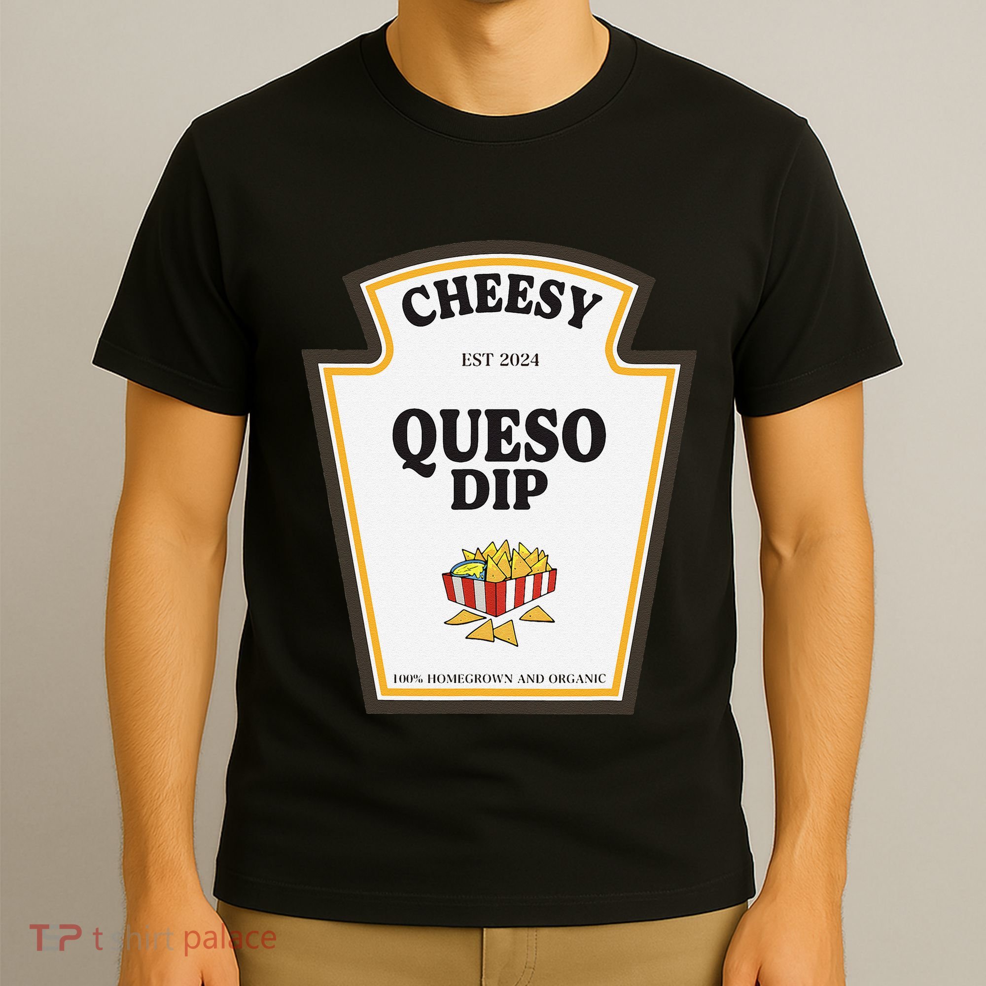Delicious Cheesy Queso Dip Condiment Costume Party Matching T-Shirt