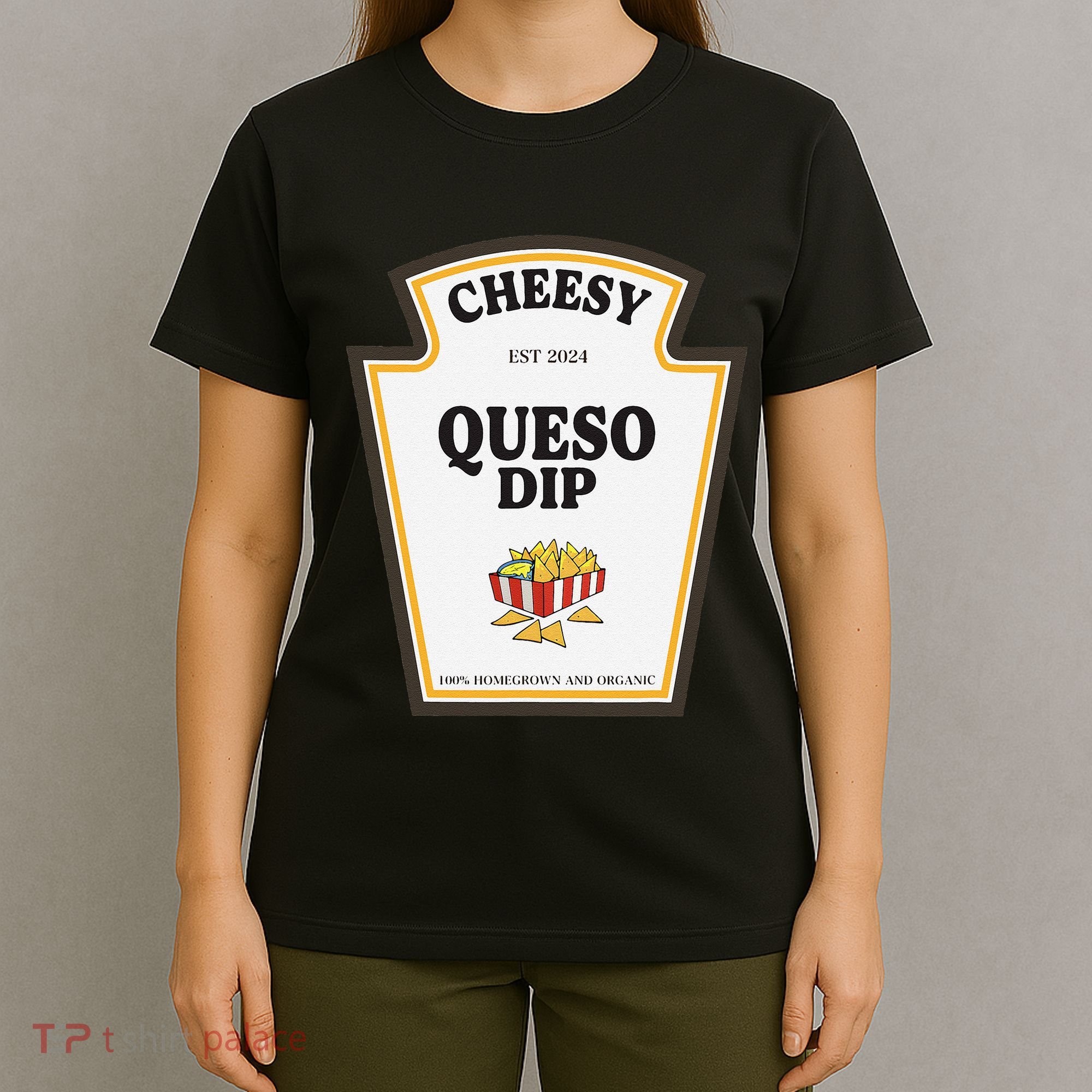 Delicious Cheesy Queso Dip Condiment Costume Party Matching T-Shirt
