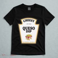 Delicious Cheesy Queso Dip Condiment Costume Party Matching T-Shirt thumb 5