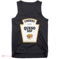 Delicious Cheesy Queso Dip Condiment Costume Party Matching Tank Top thumb 0