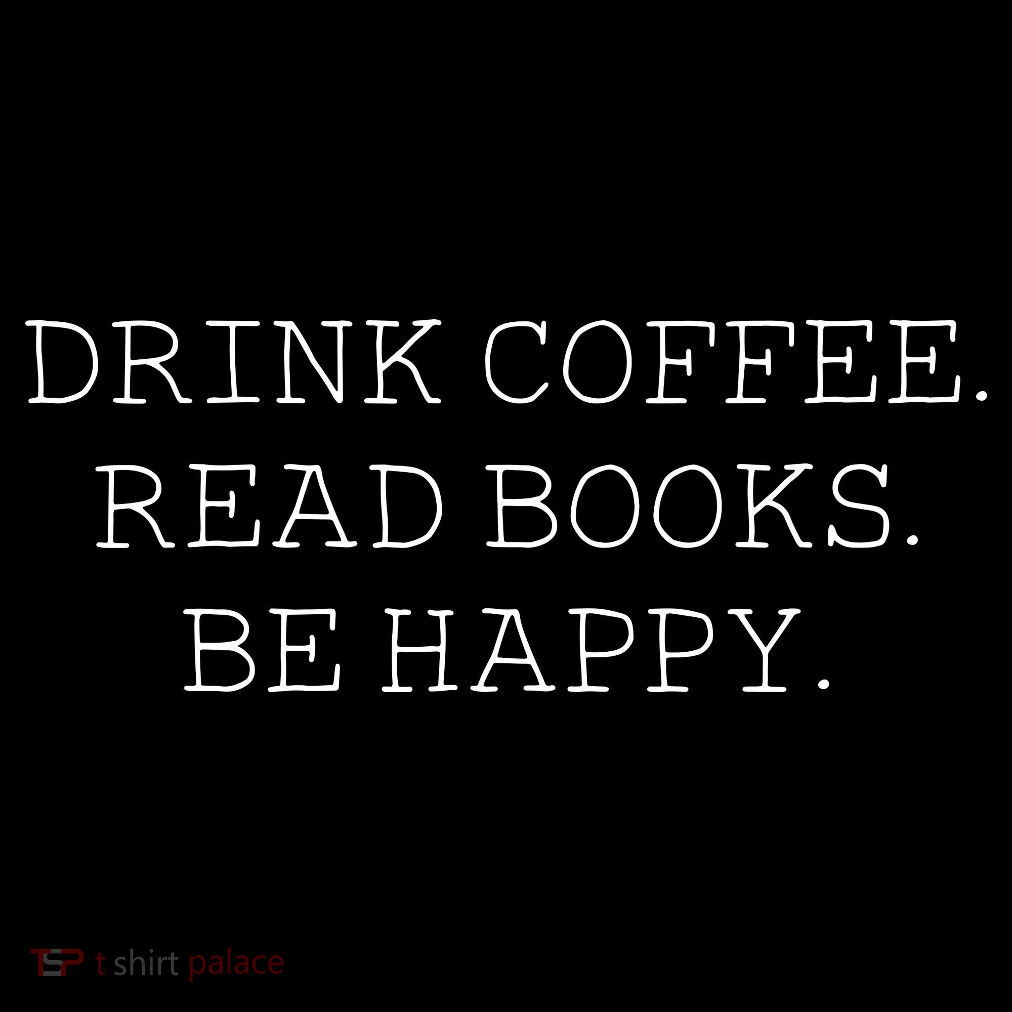 Drink Coffee Read Books Be Happy Ornament