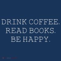 Drink Coffee Read Books Be Happy Women's Tank Top thumb 5