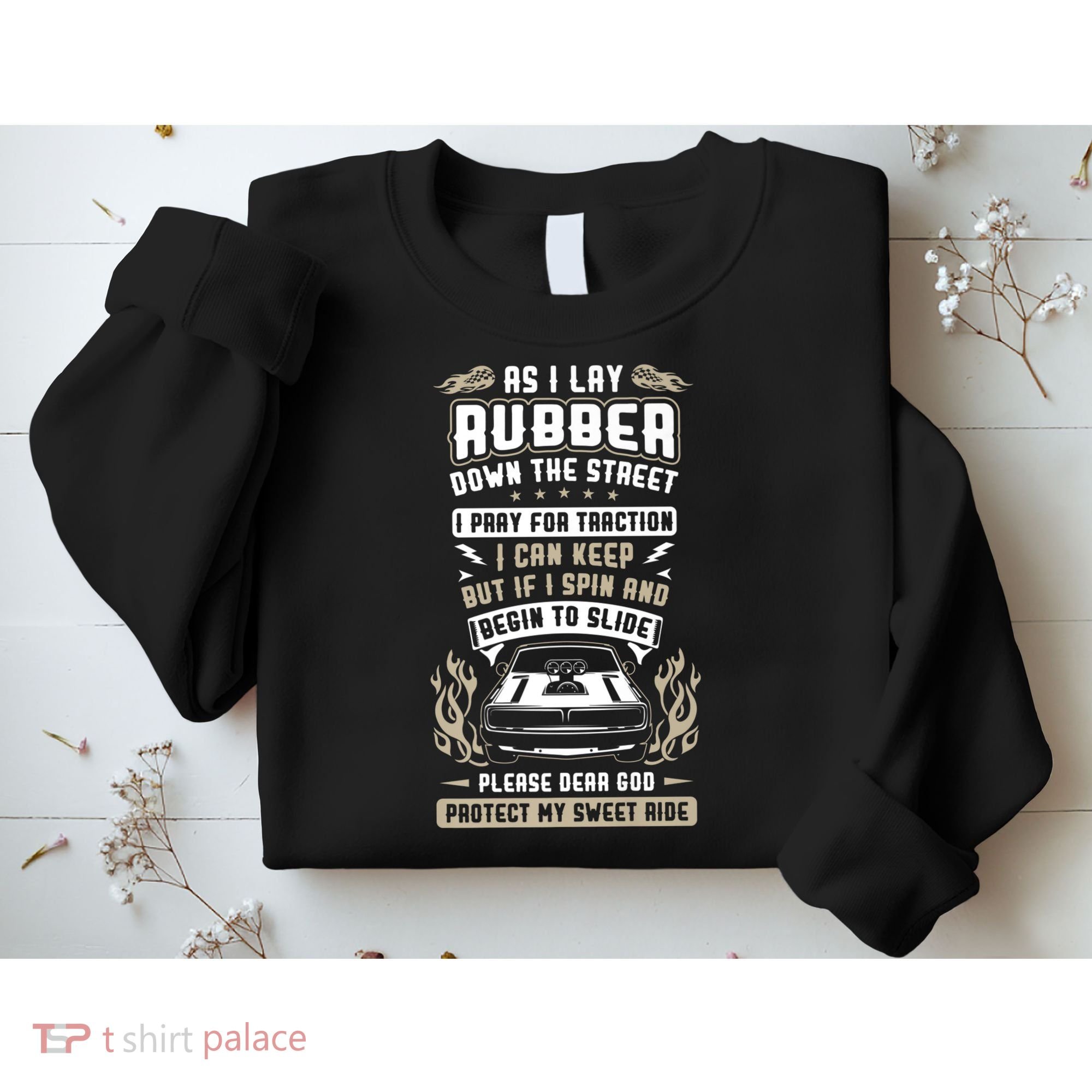 Drag Car Racing Prayer Sweatshirt
